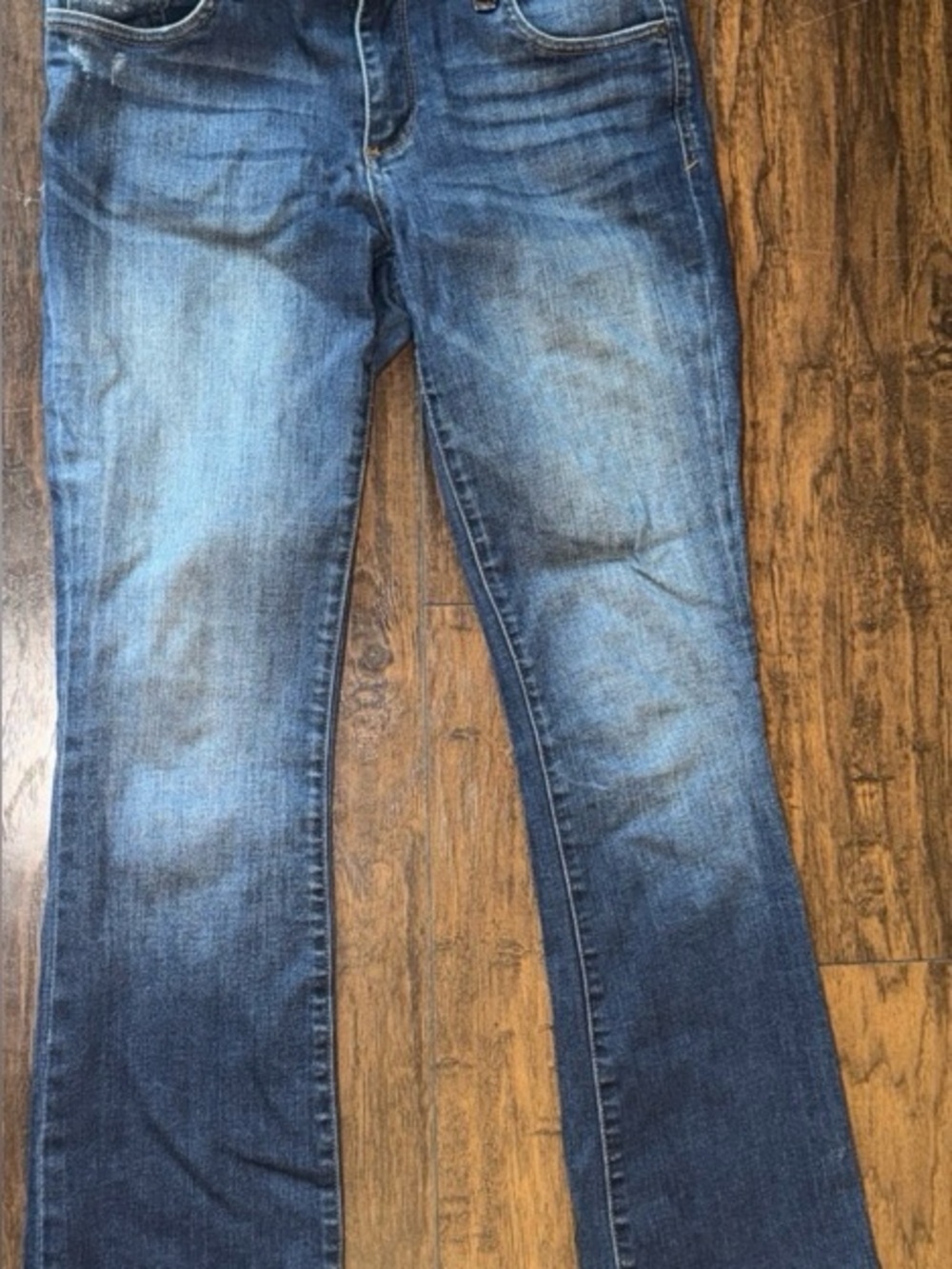 Kit from the Kloth Women’s Jeans Karen Baby Bootcut Size 4 Petite